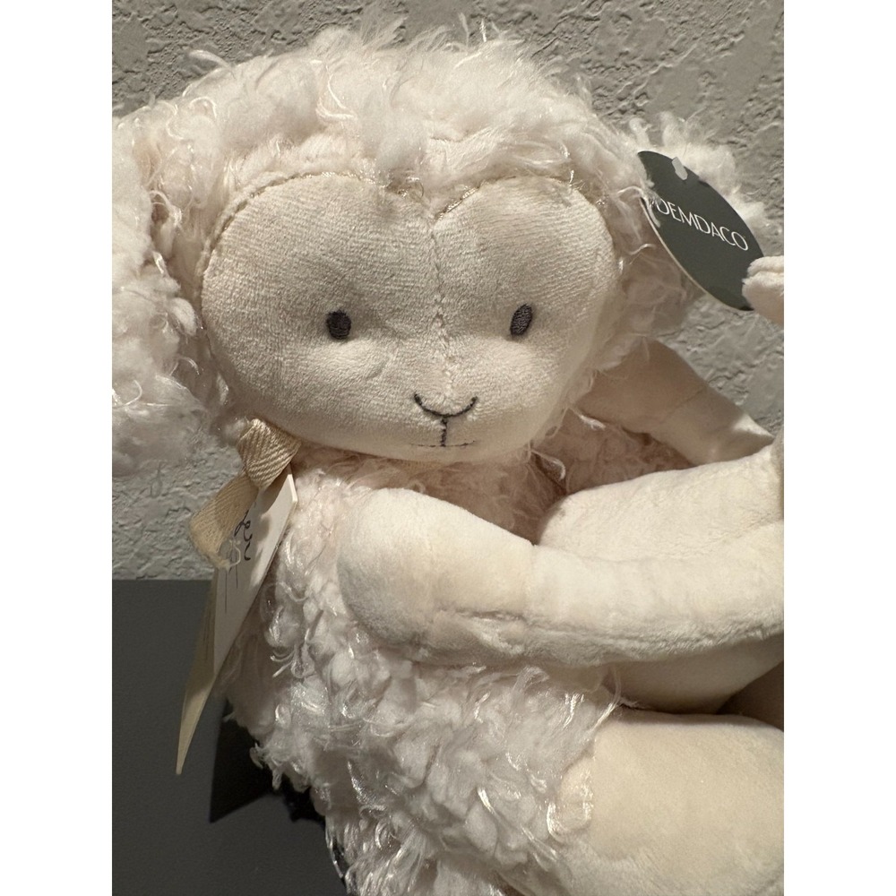 NWT DEMDACO "Wrapped in Prayer" You & Me Lamb Plush Baby Stuffed Animal 16" - Picture 2 of 12